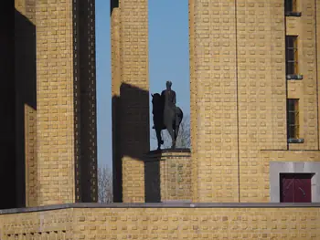 Koning Albert I-monument in Nieuwpoort (België)